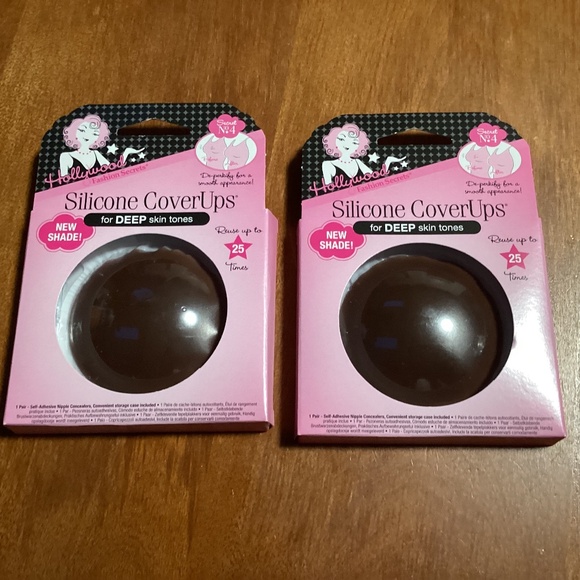 Hollywood Fashion Secrets Silicone CoverUps New Shade for Deep Skin Tones - Picture 1 of 7